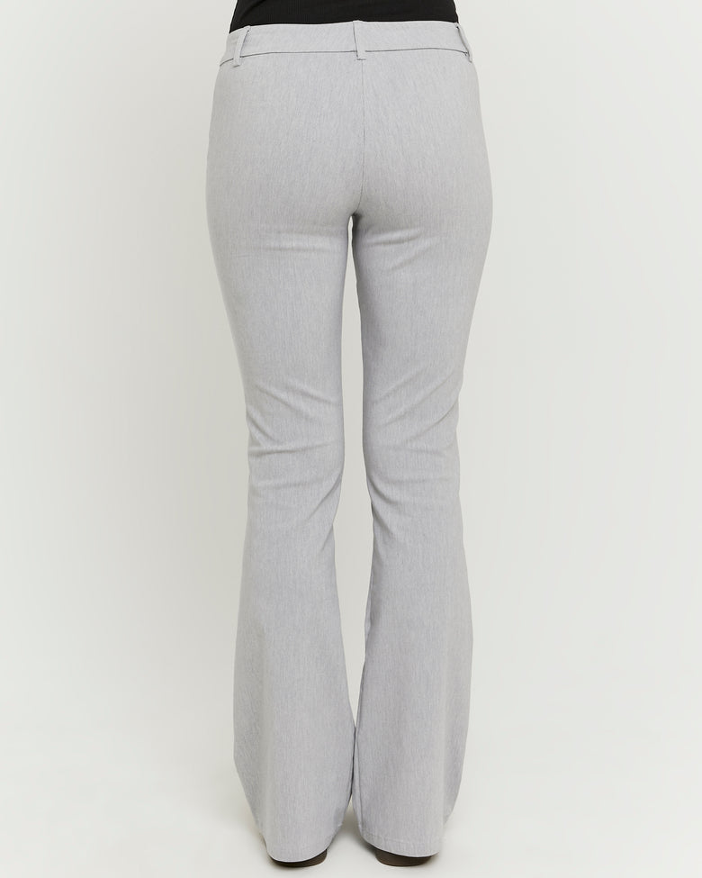Flare Tailoring Trousers | Grey