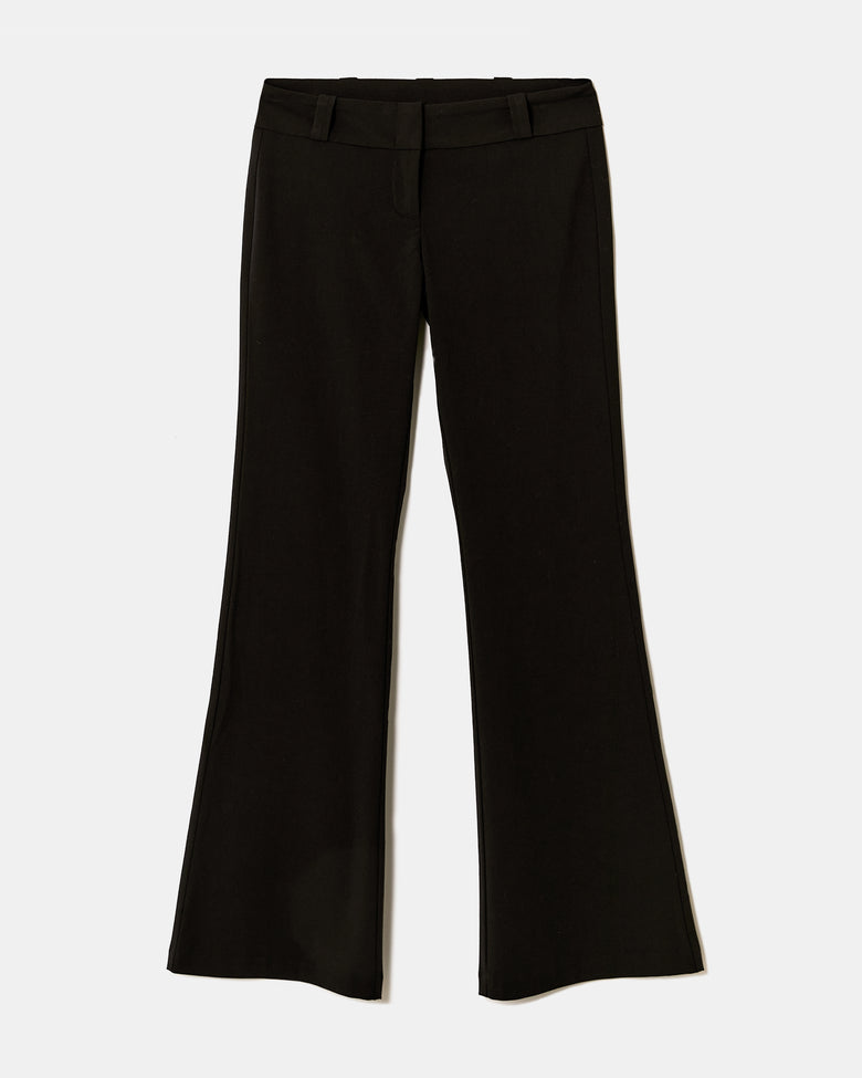 Knit Cardigan with Rhinestones | Black