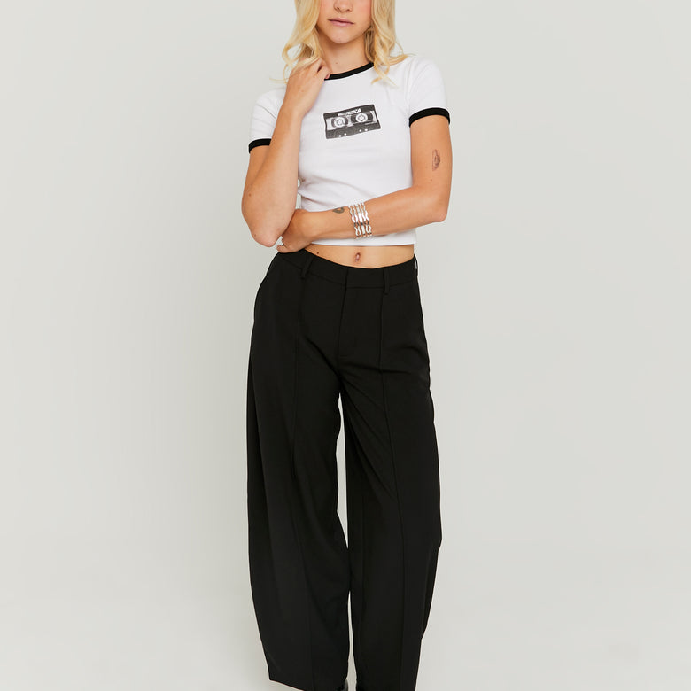 Balloon Tailoring Trousers | Black
