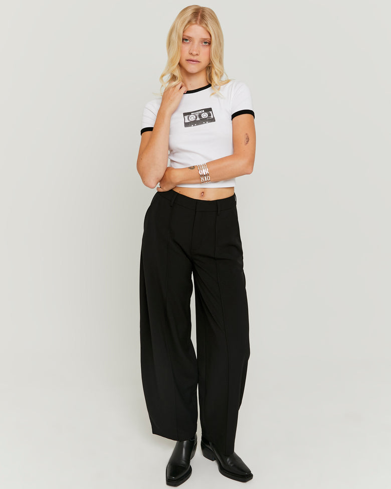 Balloon Tailoring Trousers | Black