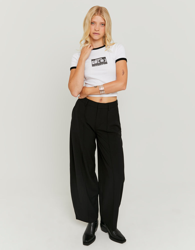 Balloon Tailoring Trousers | Black