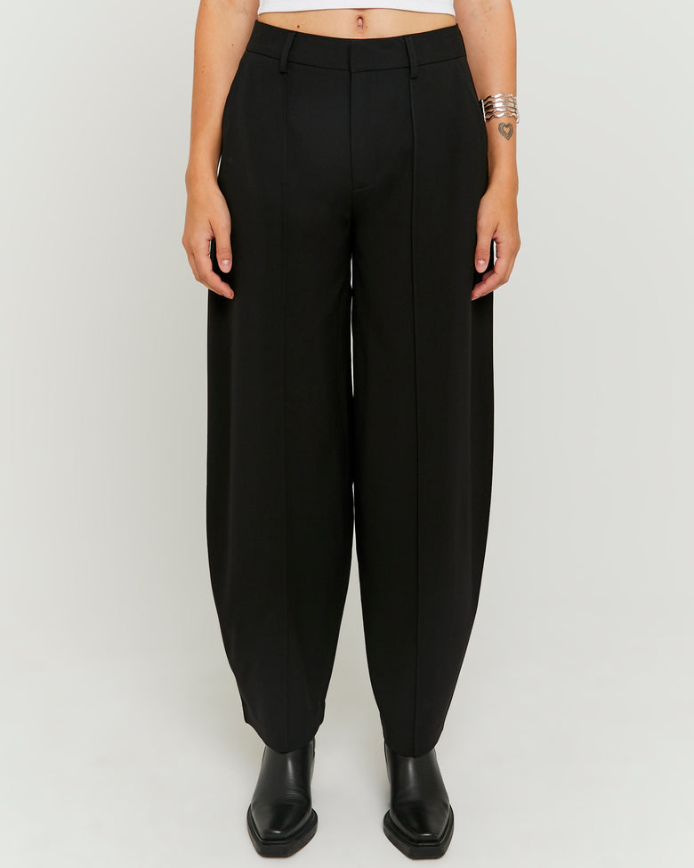 Balloon Tailoring Trousers | Black