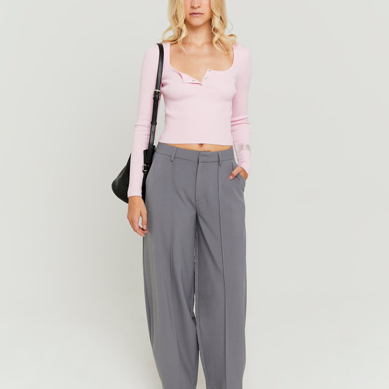 Balloon Tailoring Trousers | Grey