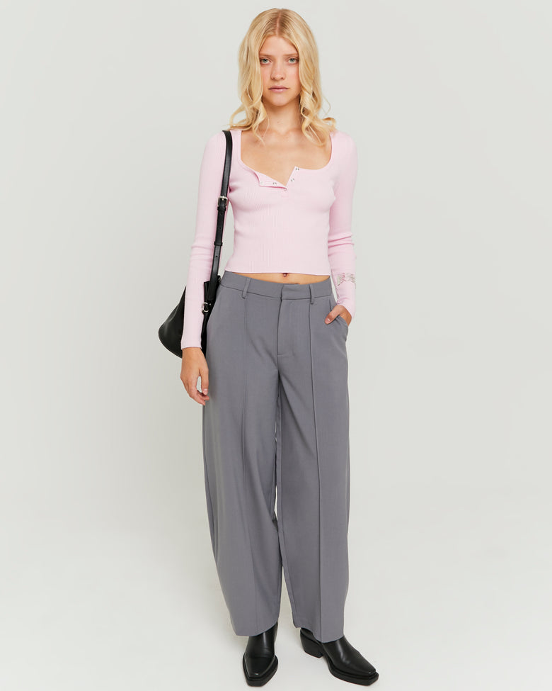 Balloon Tailoring Trousers | Grey