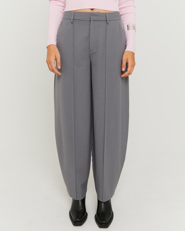 Balloon Tailoring Trousers | Grey