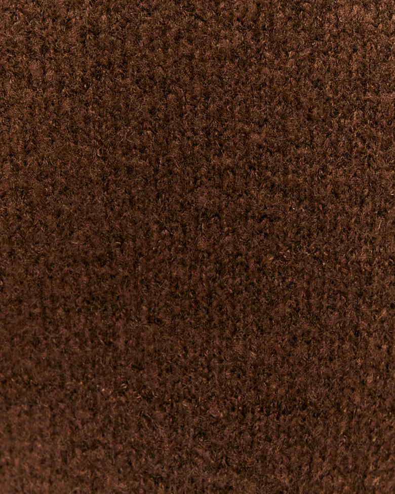 Flare Knitted Trousers | Brown