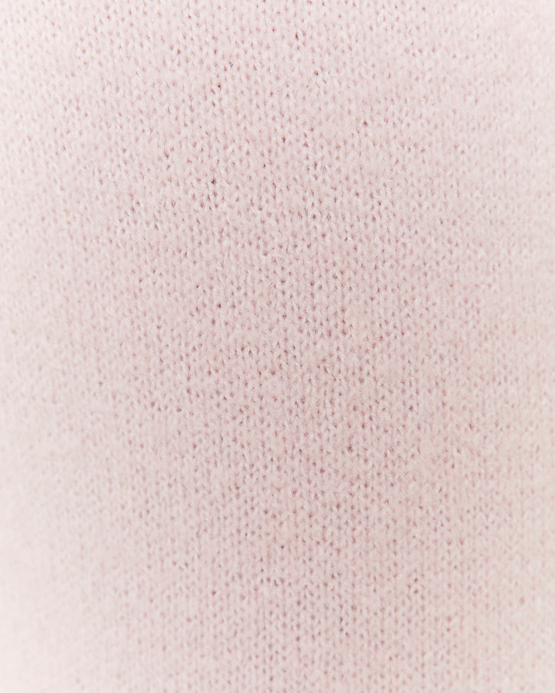 Flare Knitted Trousers | Pink