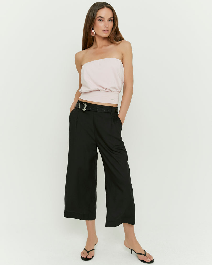 Culotte Trousers | Black