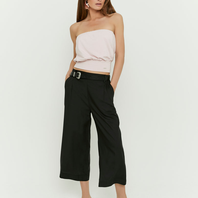 Culotte Trousers | Black