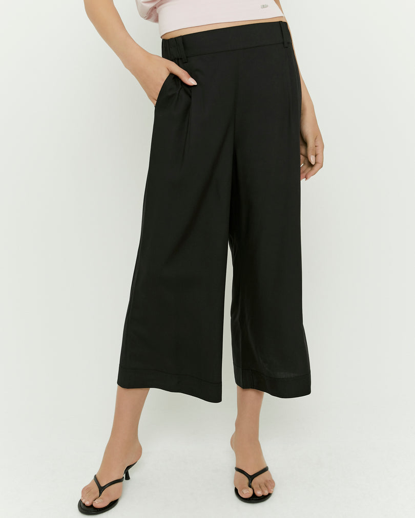 Culotte Trousers | Black