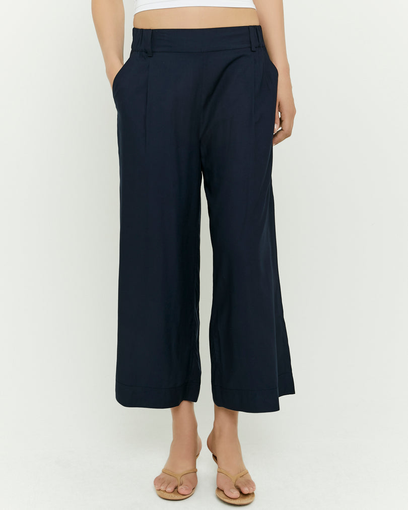 Culotte Trousers | Navy