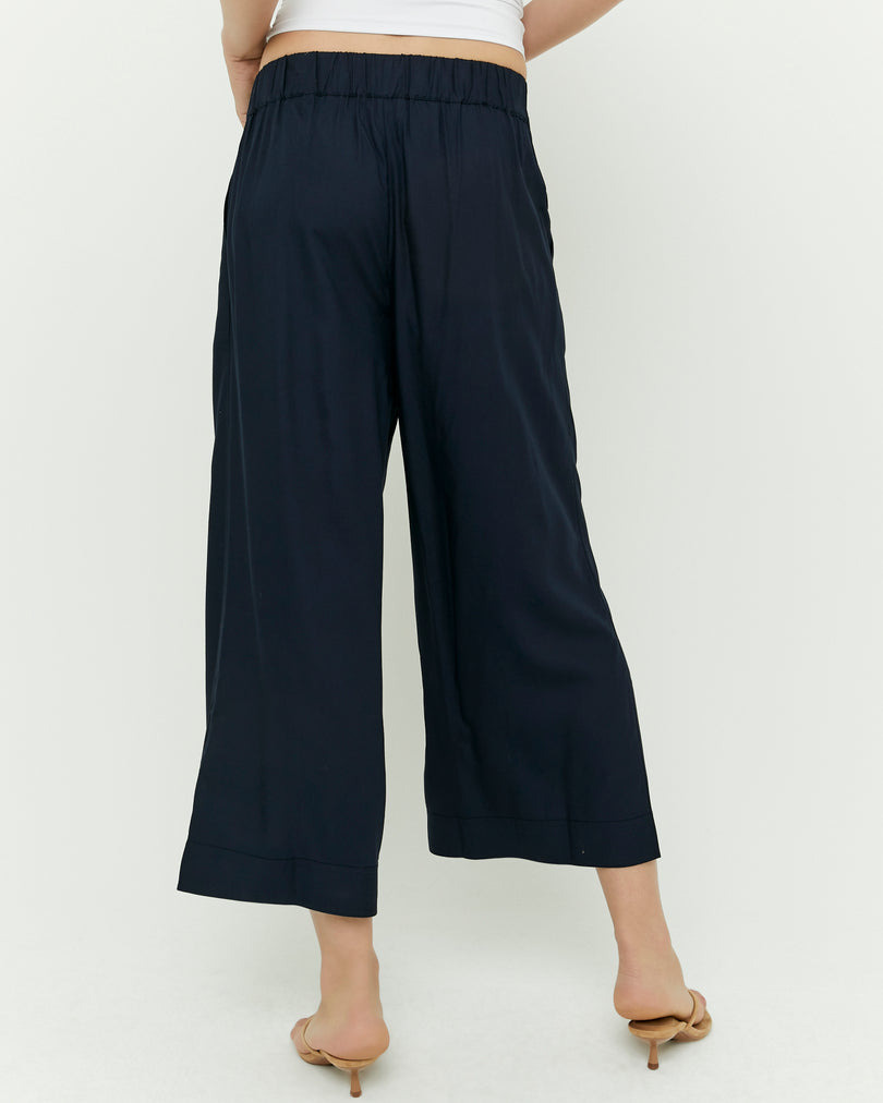Culotte Trousers | Navy