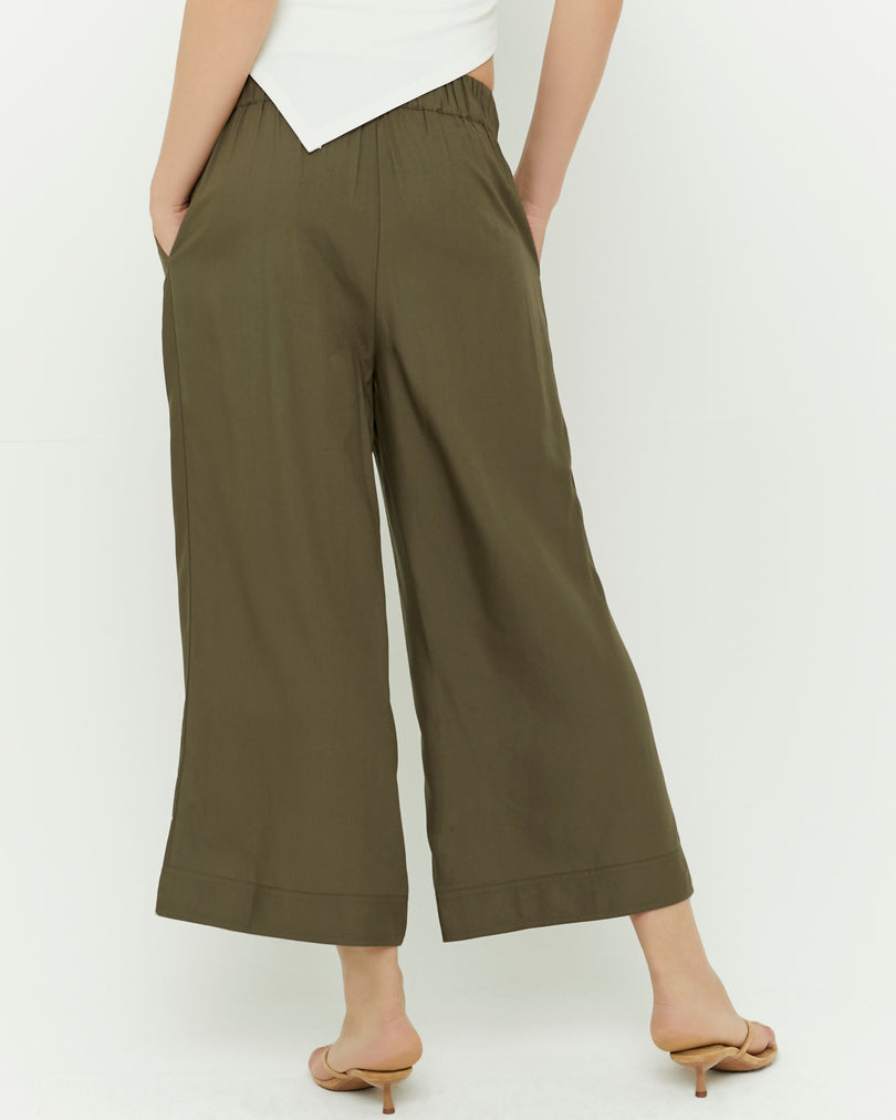 Culotte Trousers | Kakki