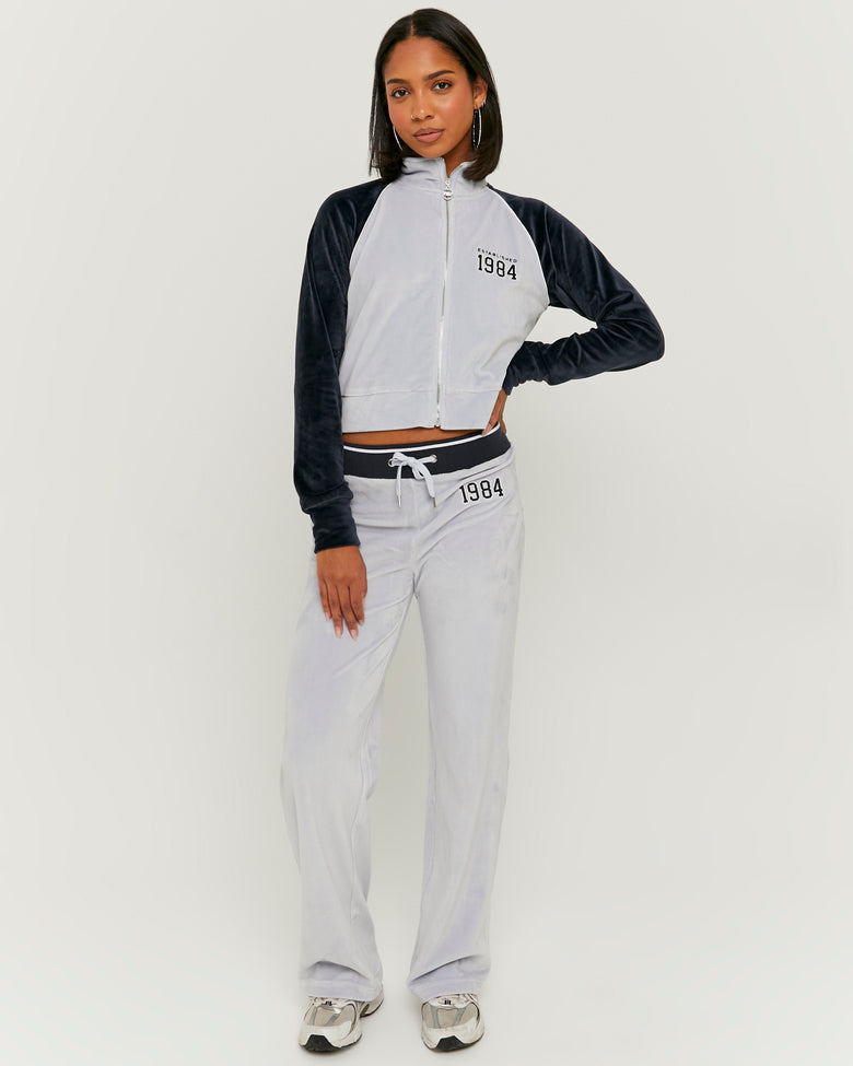 Wide Leg Pant | Light Grey