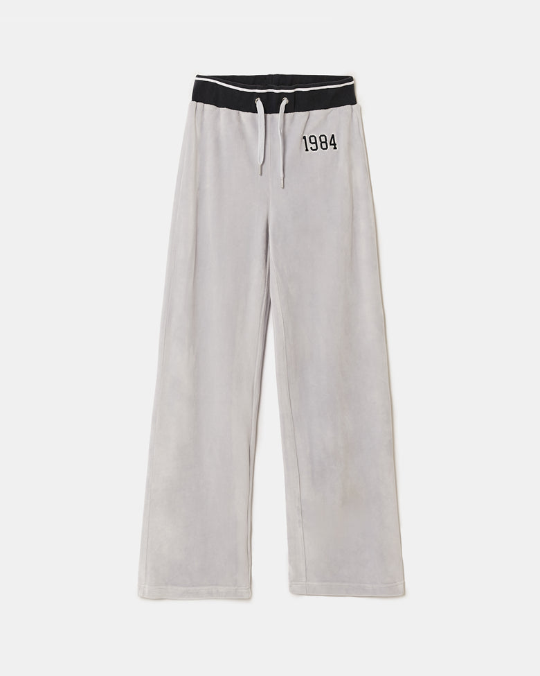 Wide Leg Pant | Light Grey