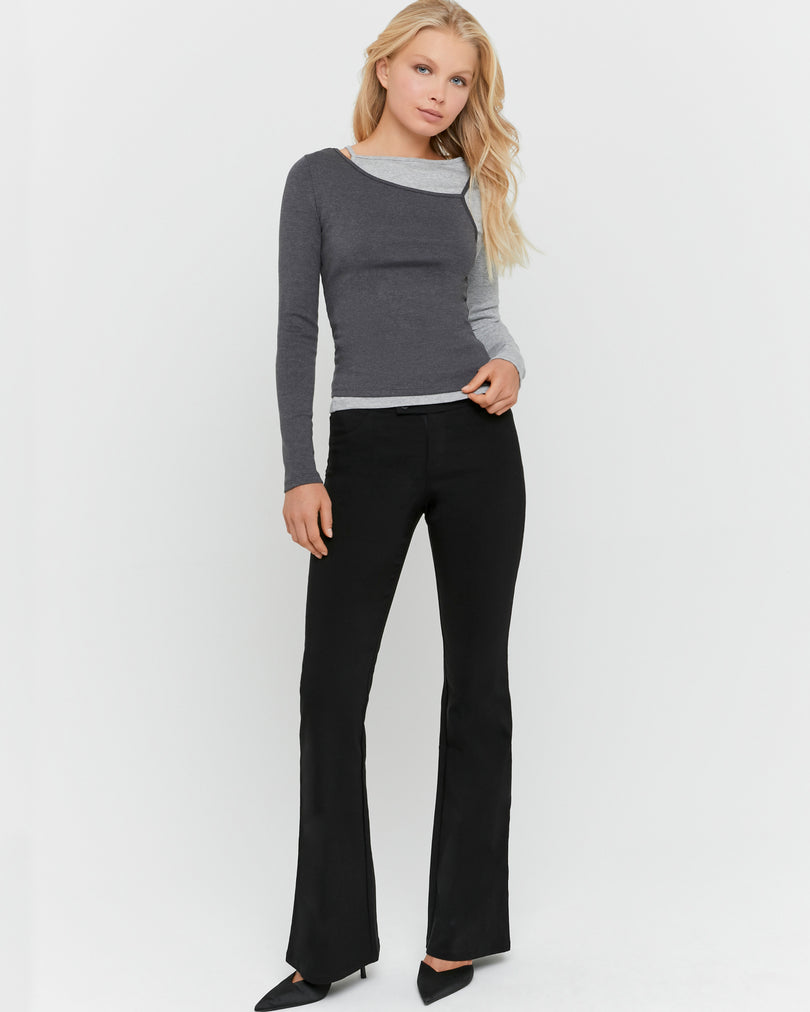 Flare Pants | Black