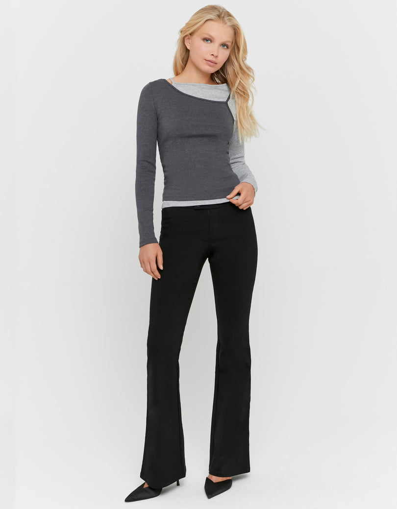 Flare Pants | Black