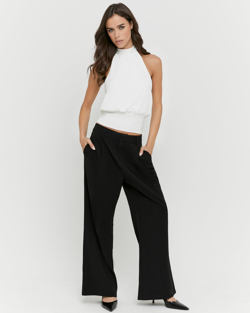 Straight Pants | Black