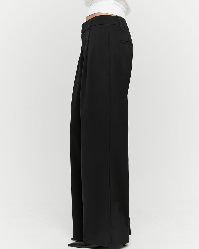 Straight Pants | Black