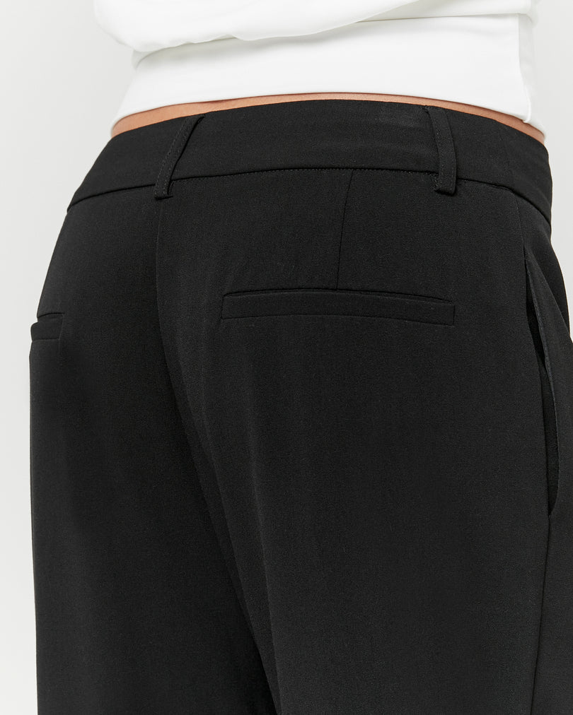 Straight Pants | Black