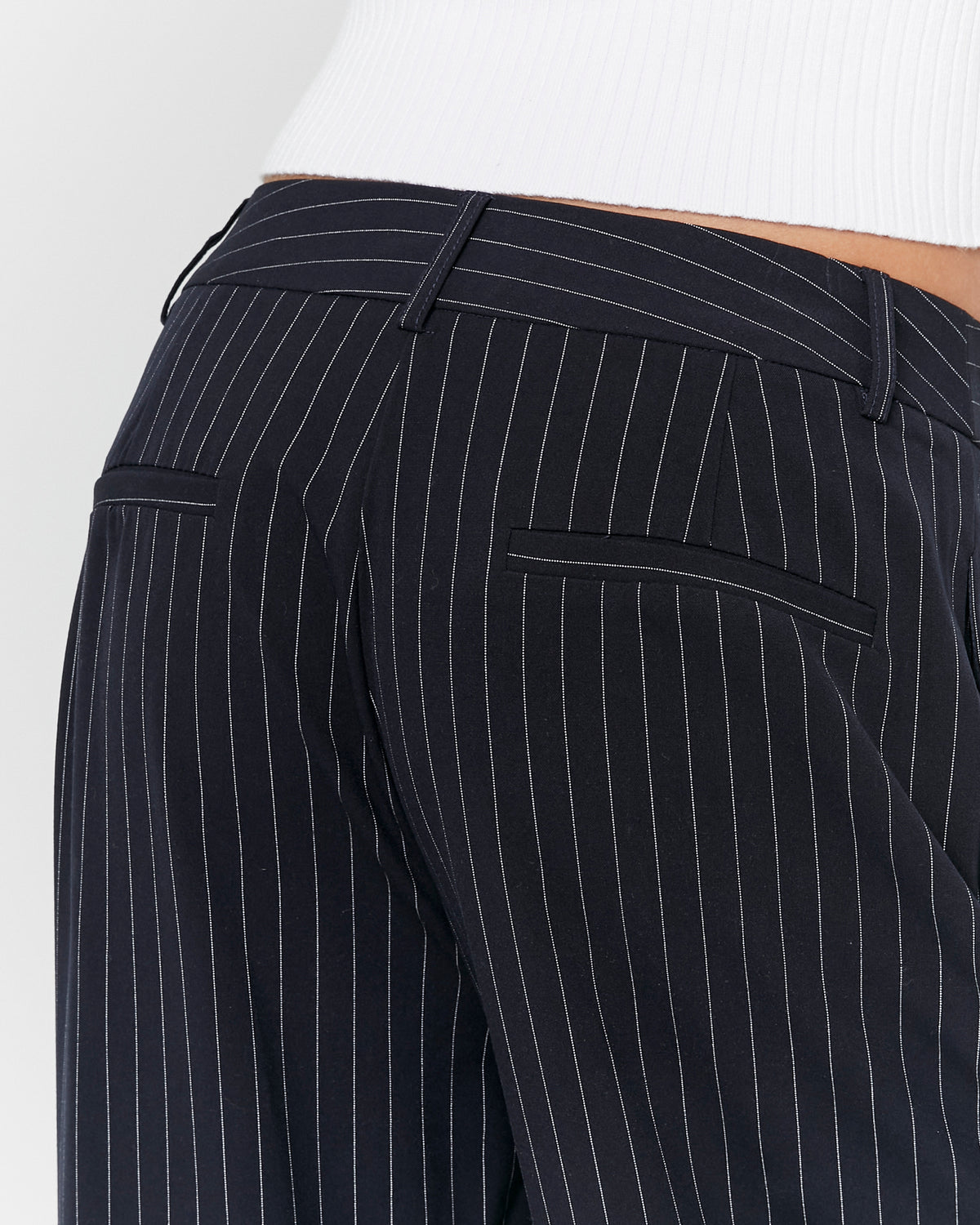 Straight Pants | Navy