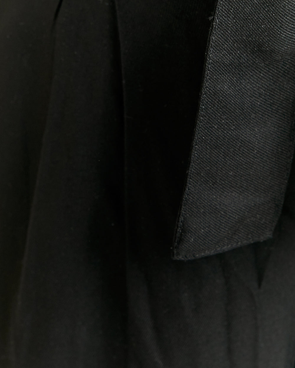 Wide Leg Trousers with Elastic Waist | Black