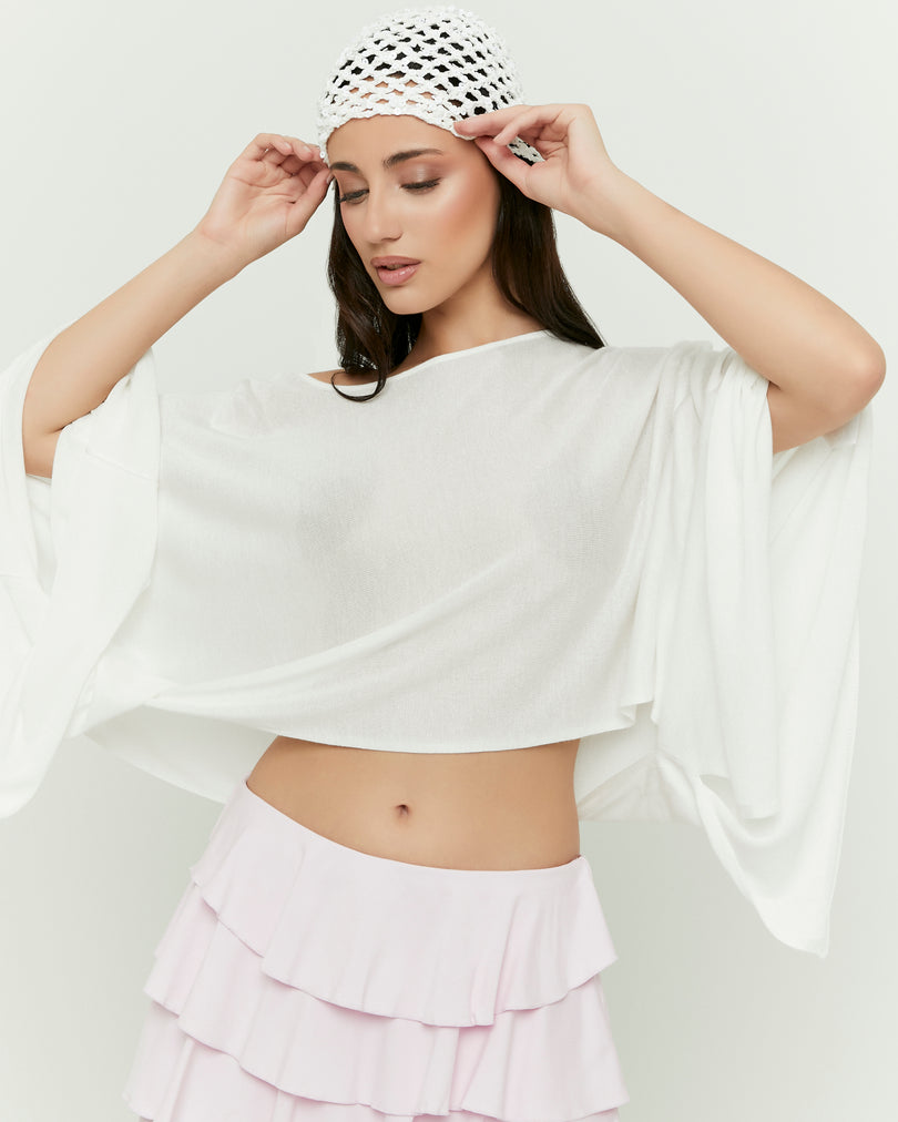Asymmetric Top | Off White