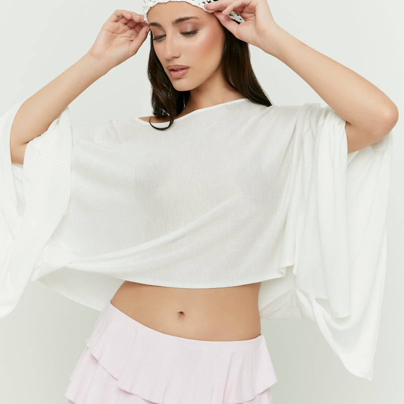 Asymmetric Top | Off White