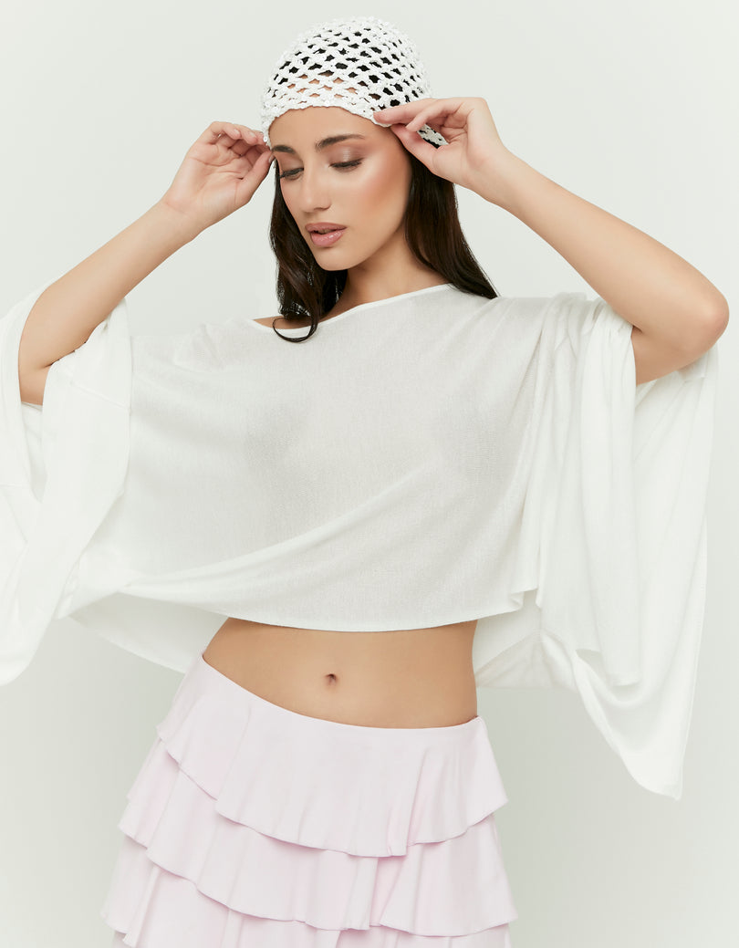 Asymmetric Top | Off White