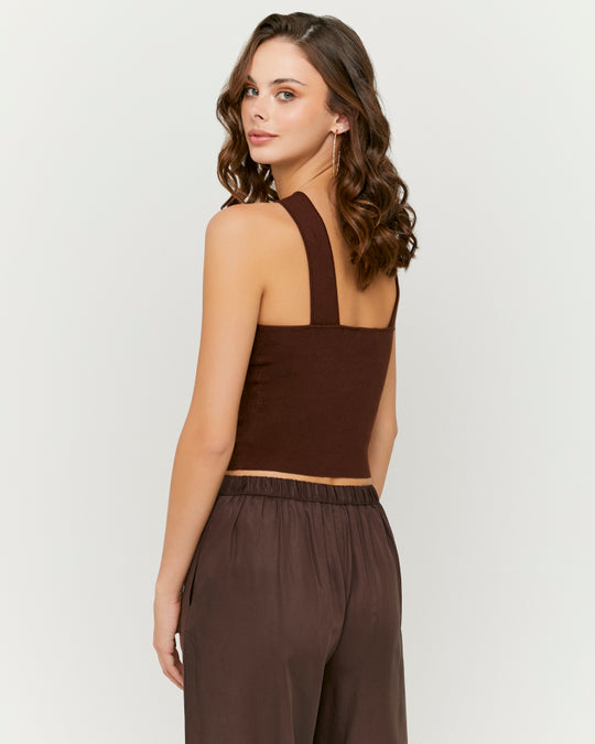 Halter Top | Brown