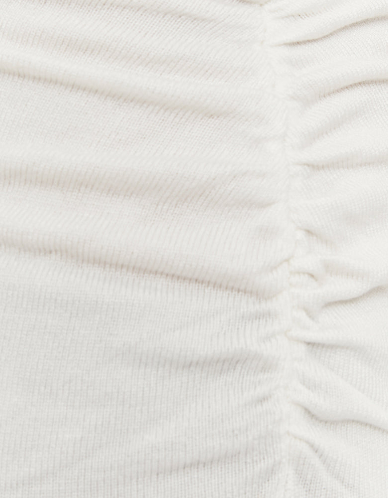 Asymmetric Sweater | Off White