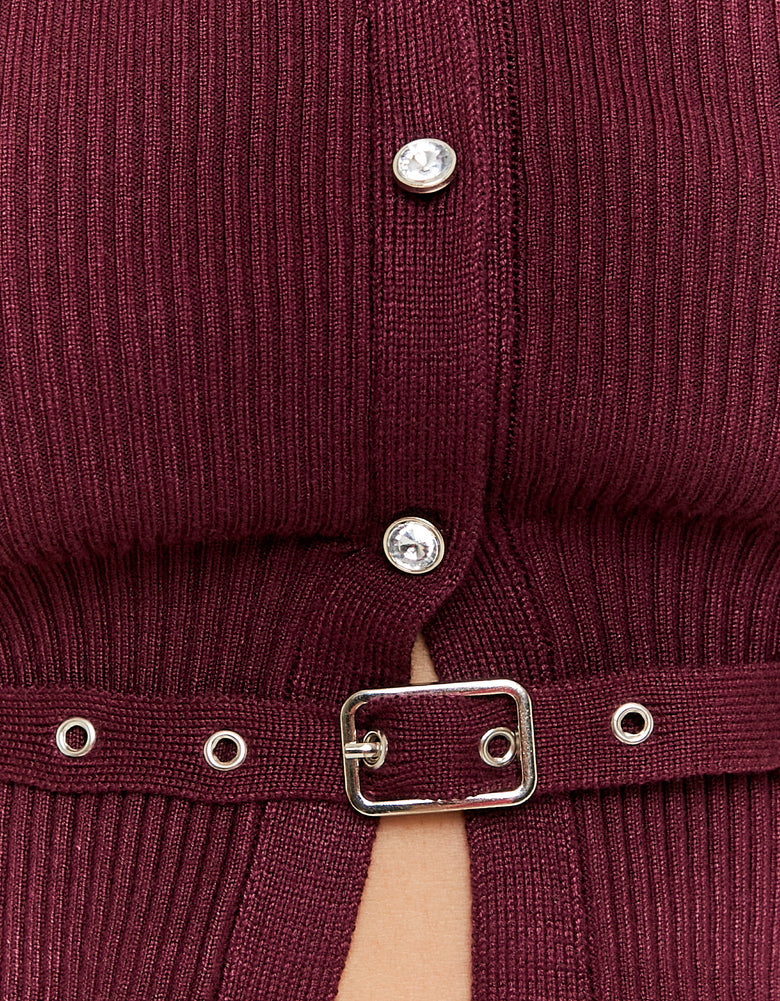 Knitted Cardigan | Off White