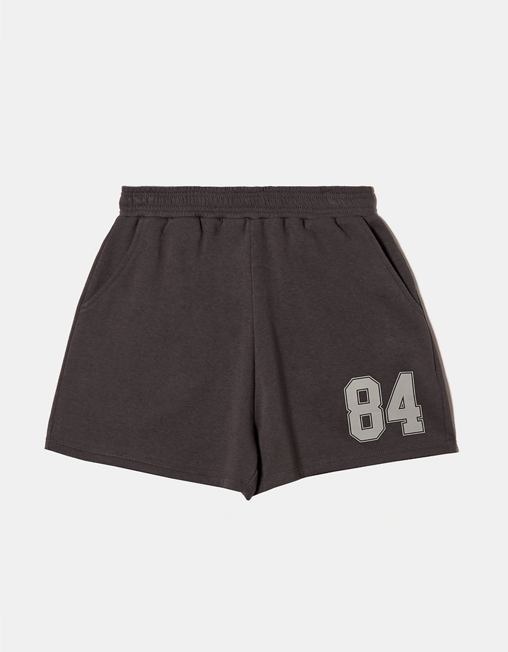 Printed Sweat Shorts | Grey