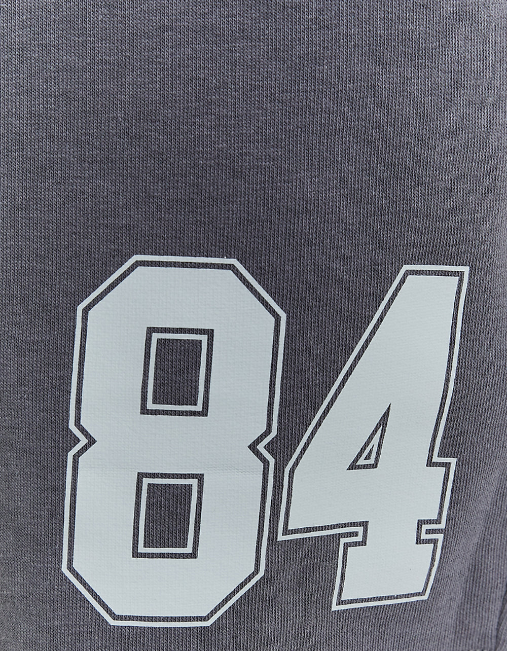 Printed Sweat Shorts | Grey