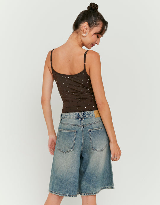 Denim Bermuda Shorts | Vintage Wash
