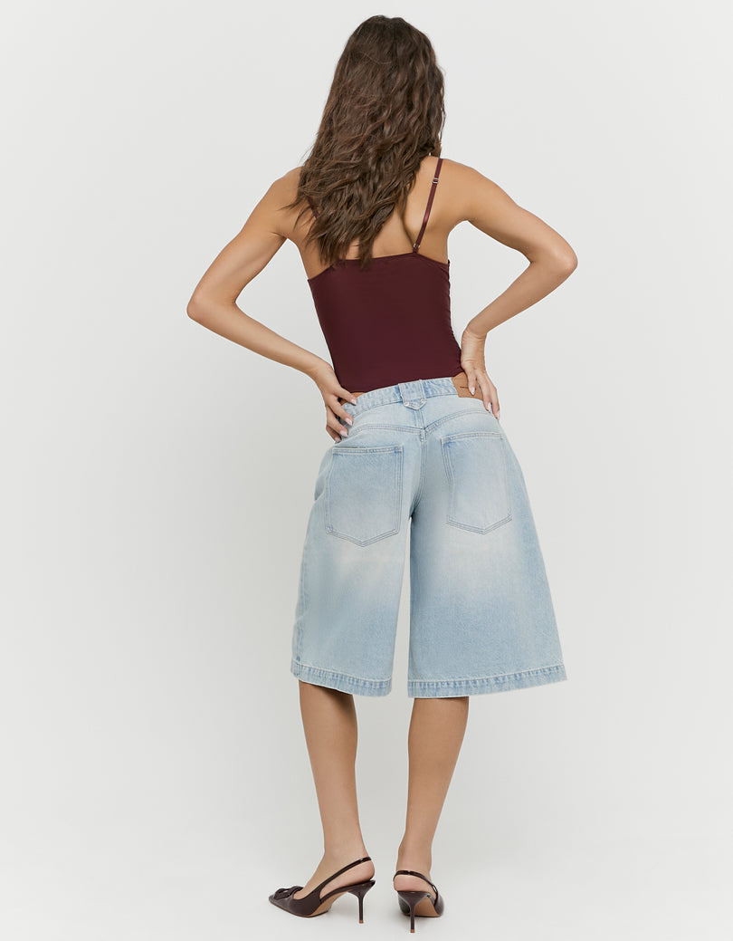 Denim Bermuda | Light Wash