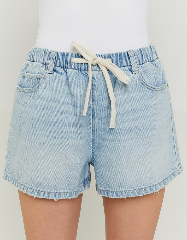 Denim Shorts | Bleached