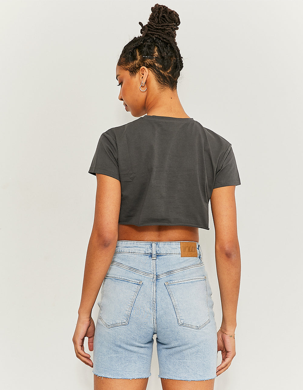 Blue Stretch Bermuda Shorts | Blue Wash