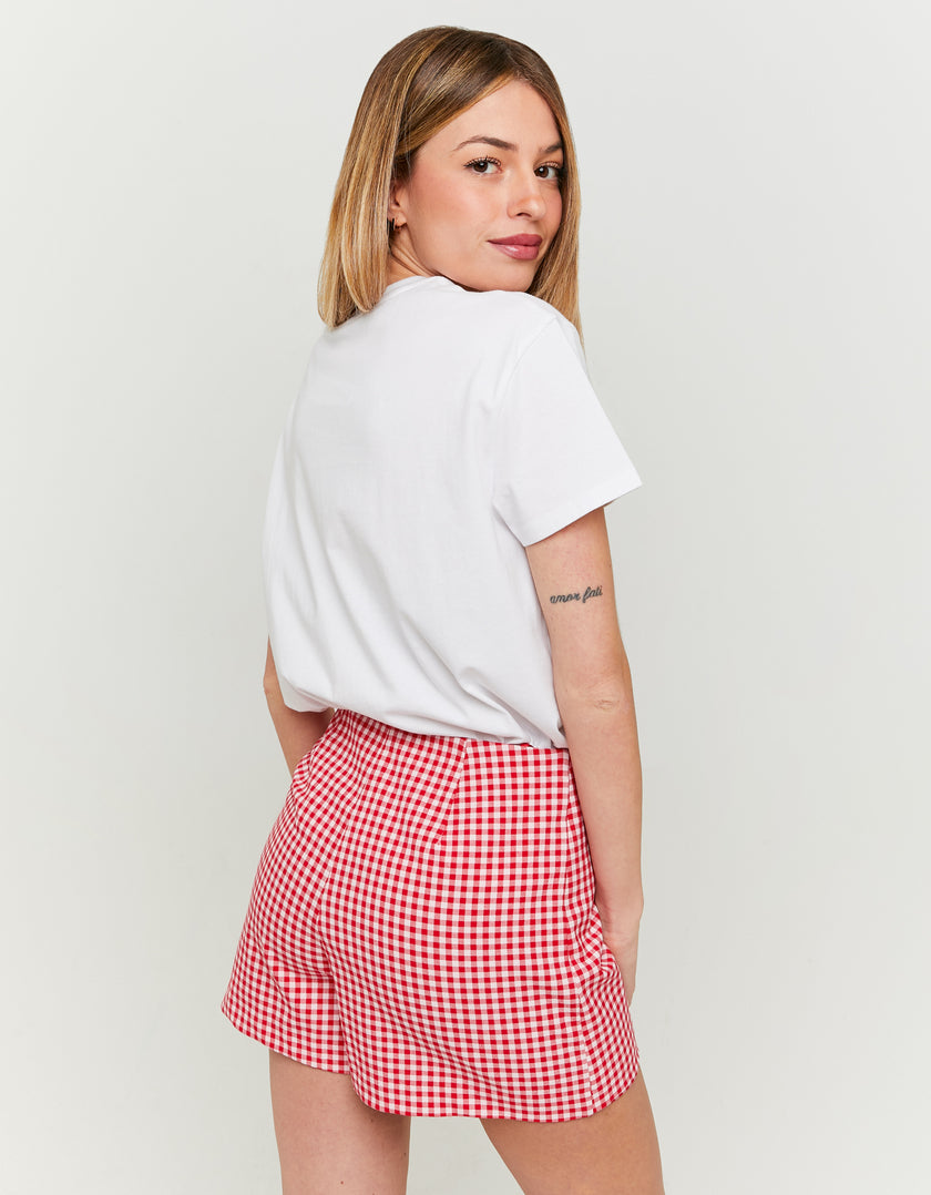 Mini Skort with Bows | Vichy Print
