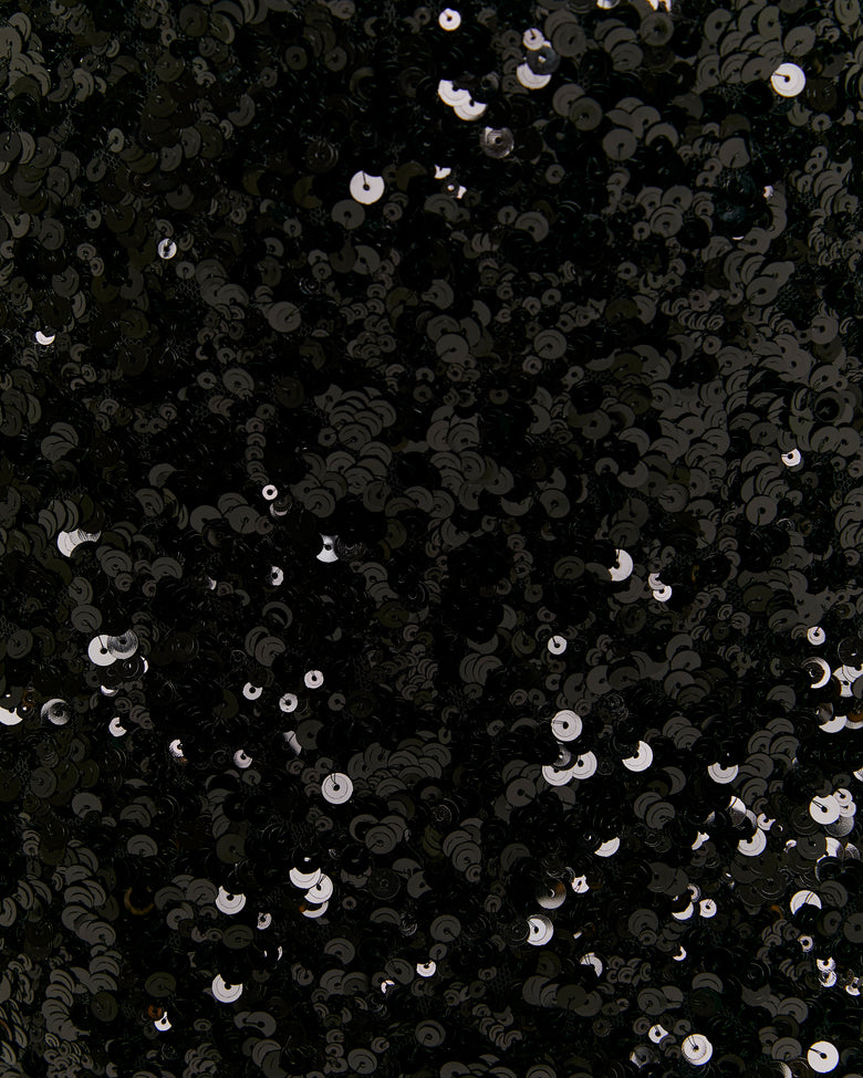 Sequined Skort | Black