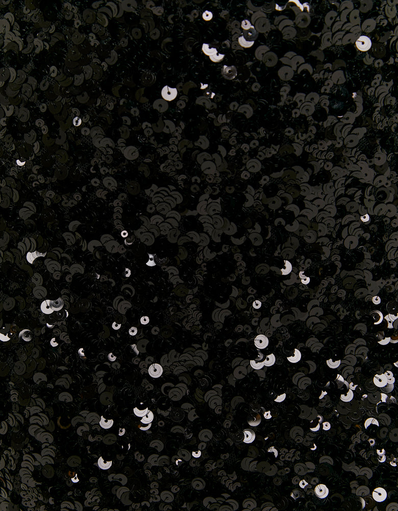 Sequined Skort | Black