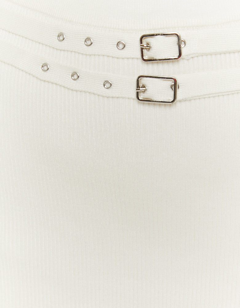 Men's Leather Sneakers | White