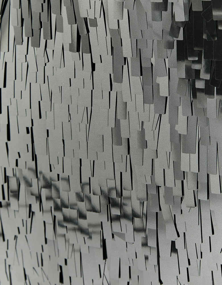 Silver Sequined Skirt | Silver