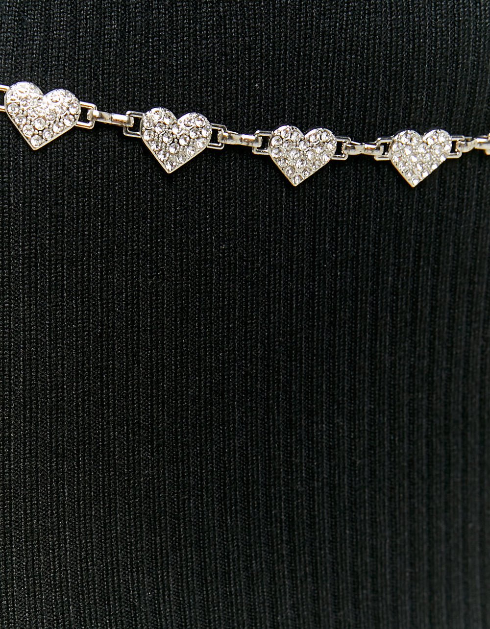 Maxi knit skirt | Black