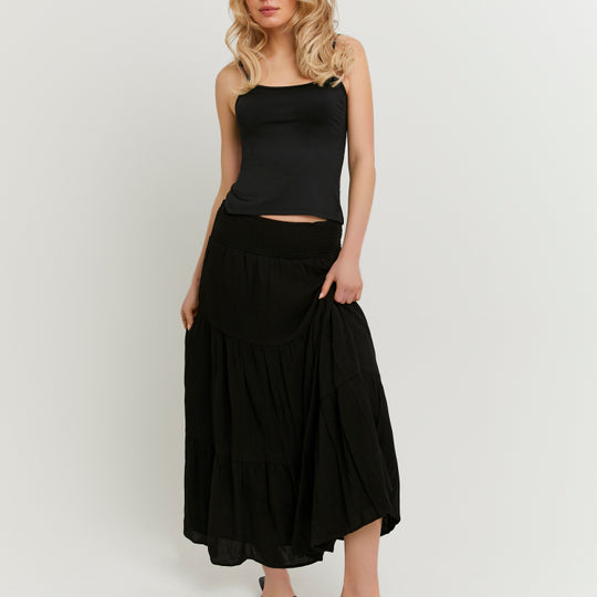 Long Skirt | Black