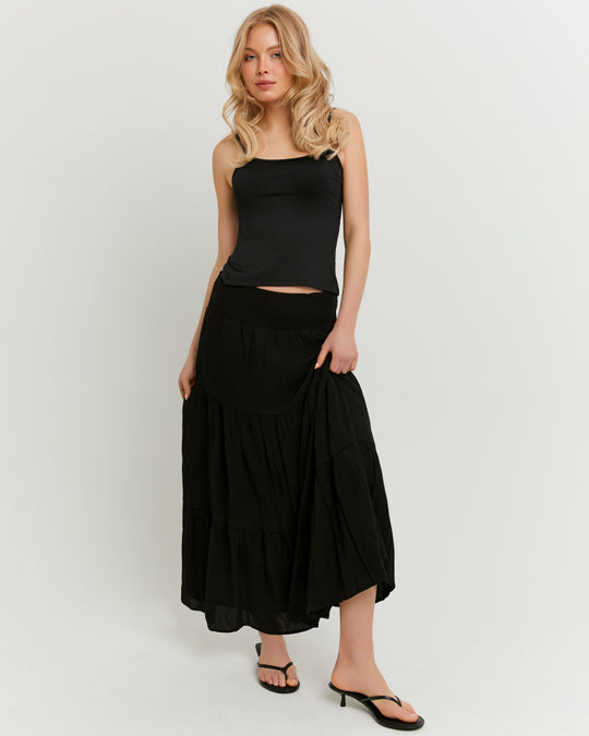 Long Skirt | Black