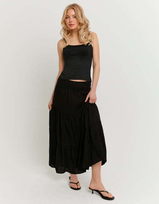 Long Skirt | Black