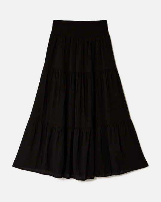 Long Skirt | Black