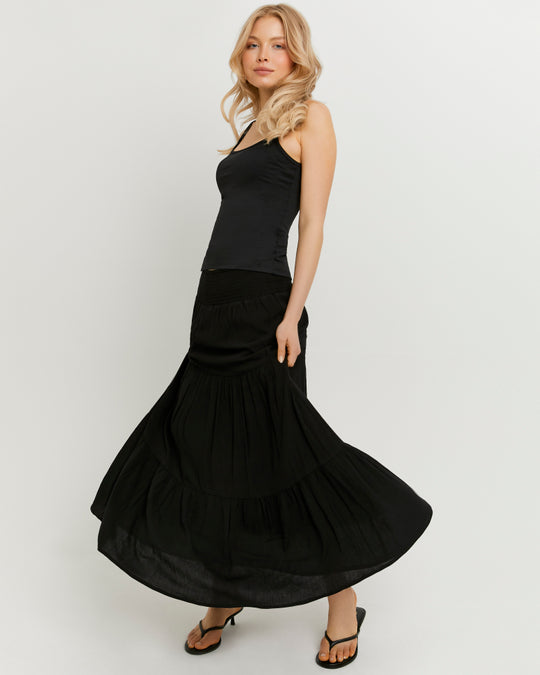 Long Skirt | Black