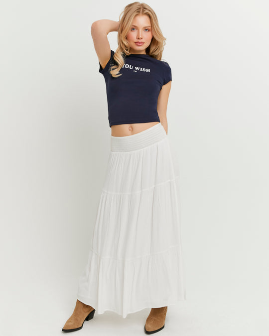 Long Skirt | Off White